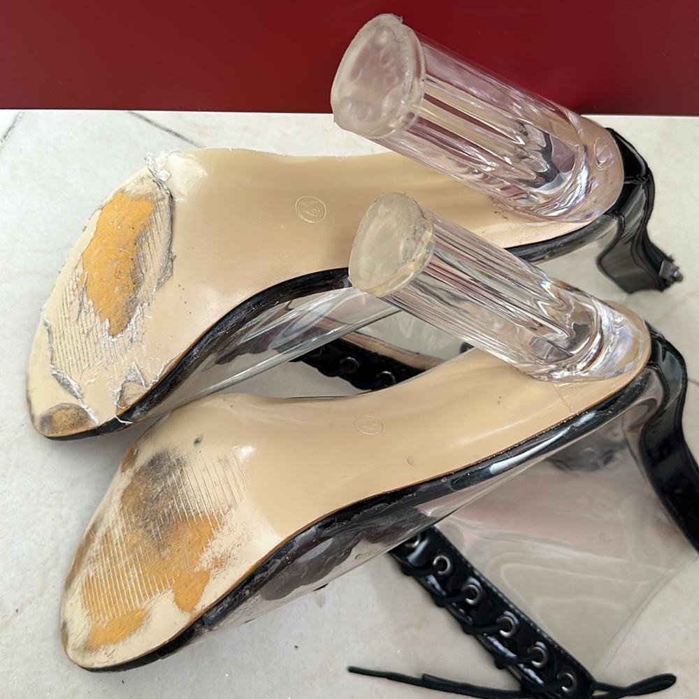 PVC clear rain boots - Picture 4 of 4